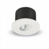LED SPOT Επιτοίχιο για Σκαλοπάτια 3W V-TAC Λευκό Στρογγυλό Χωνευτό Θερμό Λευκό 3000K – 1207
