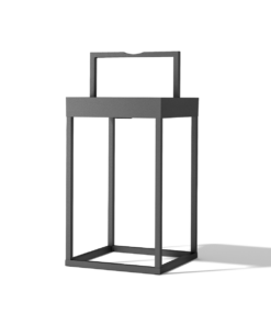 Logica Ηλιακό Επαναφορτιζόμενο Φωτιστικό Πορτατιφ LED 2.2W Diogene Hybrid IP65 Dimmable Θερμό Λευκό 2700Κ-3000Κ 30cm