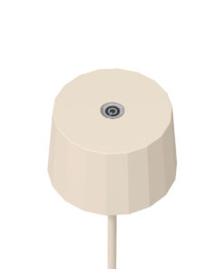 Logica Ασύρματο Επαναφορτιζόμενο Φωτιστικό Πορτατιφ LED 2.2W Twiggy Less Ανθρακί IP65 Dimmable Θερμό Λευκό 2700Κ-3000Κ 2-MC42753