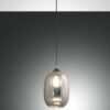 Κρεμαστό Φωτιστικό   Fabas Luce Infinity E27 Φιμέ     – 3519-40-126