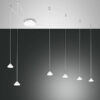 Κρεμαστό Φωτιστικό   Fabas Luce Isabella LED 48W  Λευκό Dimmable  4530lm Θερμό 3000K – 3410-46-102