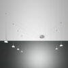 Κρεμαστό Φωτιστικό   Fabas Luce Isabella LED 48W  Αλουμίνιο Dimmable  4530lm Θερμό 3000K – 3410-46-212