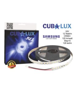 LED Ταινία 12W 24V CUBALUX Dimmable 1296lm/m Θερμό 2700K 5 Μέτρα CL13-0983