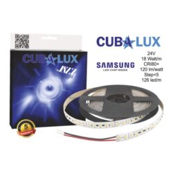 LED Ταινία 18W 24V CUBALUX Dimmable 1944lm/m Θερμό 2700K 5 Μέτρα CL13-0984