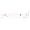 LED Ταινία 9W 24V CUBALUX Dimmable  891lm/m  Θερμό 2700K 15 Μέτρα CL13-1023