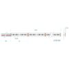 LED Ταινία 18W 24V CUBALUX Dimmable  RGB  Πολύχρωμη 5 Μέτρα CL13-1044