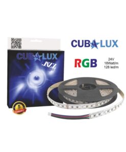 LED Ταινία 18W 24V CUBALUX Dimmable RGB Πολύχρωμη 5 Μέτρα CL13-1044