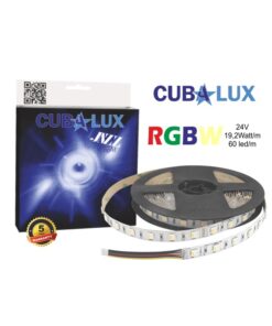 LED Ταινία 19.2W 24V CUBALUX Dimmable RGB Πολύχρωμη 5 Μέτρα CL13-0653