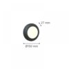 it-Lighting Jocassee LED 3.5W 3CCT Outdoor Wall Lamp Anthracite D:15cmx2.7cm (80201440)
