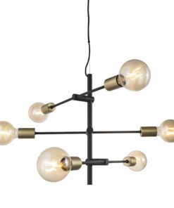 Nordlux Josefine Κρεμαστό Matt Μαύρο E27 Μεταλλικό – 48933003