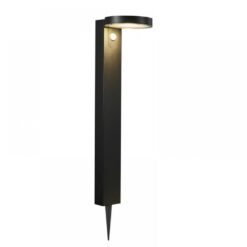 Nordlux Rica Round Φωτιστικό Κήπου Ηλιακό Φωτιστικό LED 5W 3000K IP44 Μαύρου Χρώματος – 2118158003