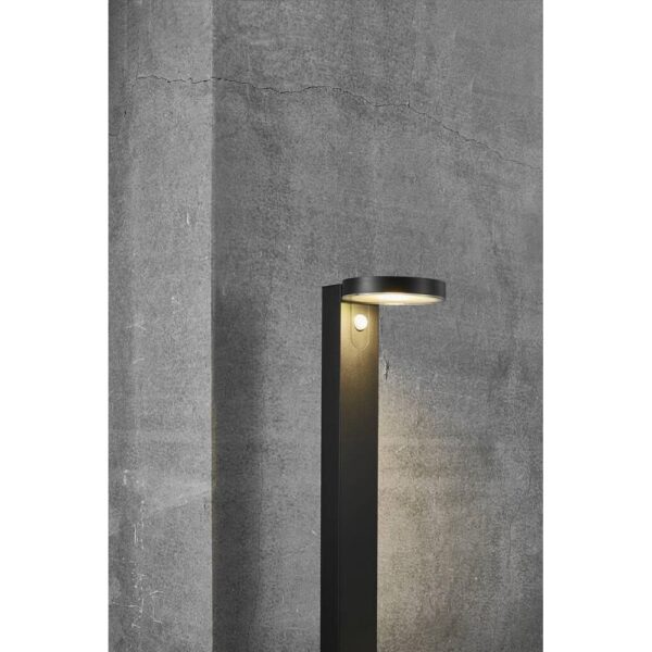 Nordlux Rica Round Φωτιστικό Κήπου Ηλιακό Φωτιστικό LED 5W 3000K IP44 Μαύρου Χρώματος –  2118158003