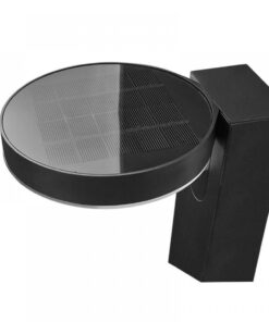 Nordlux Rica Round Φωτιστικό Κήπου Ηλιακό Φωτιστικό LED 5W 3000K IP44 Μαύρου Χρώματος – 2118158003