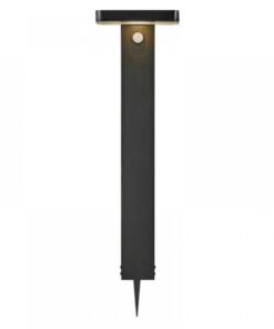 Nordlux Rica Square Φωτιστικό Κήπου Ηλιακό Φωτιστικό LED 5W 3000K IP44 Μαύρου Χρώματος – 2118178003