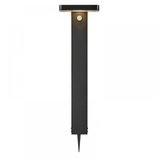 Nordlux Rica Square Φωτιστικό Κήπου Ηλιακό Φωτιστικό LED 5W 3000K IP44 Μαύρου Χρώματος  –  2118178003