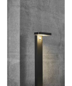 Nordlux Rica Square Φωτιστικό Κήπου Ηλιακό Φωτιστικό LED 5W 3000K IP44 Μαύρου Χρώματος – 2118178003