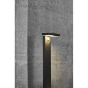 Nordlux Rica Square Φωτιστικό Κήπου Ηλιακό Φωτιστικό LED 5W 3000K IP44 Μαύρου Χρώματος  –  2118178003