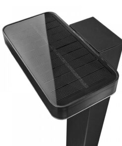 Nordlux Rica Square Φωτιστικό Κήπου Ηλιακό Φωτιστικό LED 5W 3000K IP44 Μαύρου Χρώματος – 2118178003