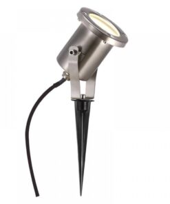 Nordlux Taurus Φωτιστικό Καρφί Κήπου Inox 1xGU10 IP54 Ασημί Χρώματος – 77029934