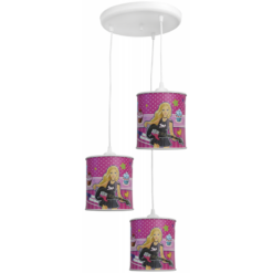 Παιδικό φωτιστικό KID 3L Κρεμαστό Φ15 GIRL -B- Heronia – 36-0006