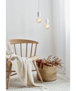 Nordlux Hang Κρεμαστό Λευκό E27 Πορσελάνη – 2010013001