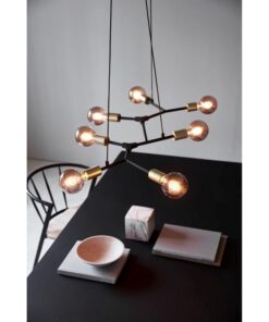 Nordlux Josefine 7-Spot Κρεμαστό Μαύρο E27 Μεταλλικό – 2010303003