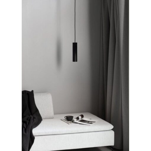 Nordlux Tilo Κρεμαστό Μαύρο GU10  Μεταλλικό/Ξύλο –  2010453003