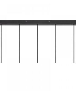 Nordlux Tilo 5-Spot Κρεμαστό Μαύρο GU10 Μεταλλικό/Ξύλο – 2010483003