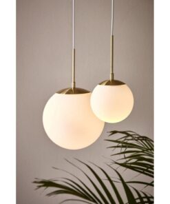 Nordlux Grant 15 Κρεμαστό Ορείχαλκος E14 Γυάλινο/Μεταλλικό – 2010553035