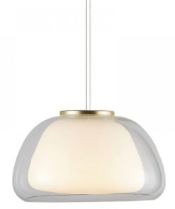 Nordlux Jelly Κρεμαστό Clear E27 Γυάλινο/Μεταλλικό – 2010783001