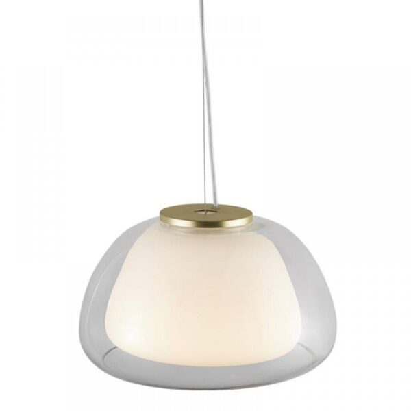 Nordlux Jelly Κρεμαστό Clear E27  Γυάλινο/Μεταλλικό –  2010783001