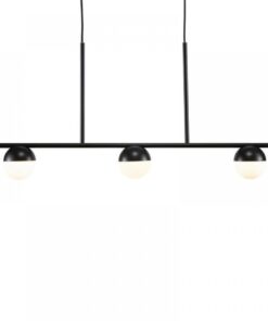 Nordlux Contina 3-Spot Κρεμαστό Μαύρο G9 Γυάλινο/Μεταλλικό – 2010953003