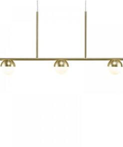 Nordlux Contina 3-Spot Κρεμαστό Ορείχαλκος G9 Γυάλινο/Μεταλλικό – 2010953035