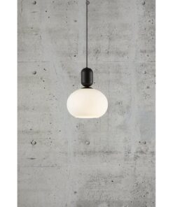 Nordlux Notti Κρεμαστό Μαύρο E27 Γυάλινο/Μεταλλικό – 2011003003