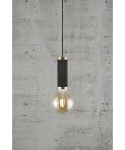 Nordlux Galloway Κρεμαστό Μαύρο/ Ορείχαλκος E27 Μεταλλικό – 2011053003