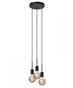 Nordlux Paco 3-Spot Κρεμαστό Μαύρο E27 Μεταλλικό – 2112063003