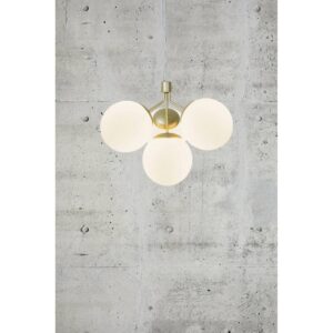 Nordlux Ivona 4-Spot Κρεμαστό  Ορείχαλκος  E27  Γυάλινο/Μεταλλικό –  2112153035