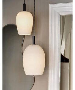 Κρεμαστό Φωτιστικό Nordlux Uma 18 1xE27 Λευκού Χρώματος – 2112703001