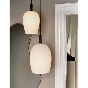 Κρεμαστό Φωτιστικό Nordlux Uma 18 1xE27 Λευκού Χρώματος –  2112703001
