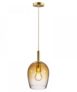 Κρεμαστό Φωτιστικό Nordlux Uma 1xE27 Μελί Χρώματος – 2112723027