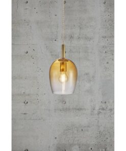 Κρεμαστό Φωτιστικό Nordlux Uma 18 1xE27 Χρώματος Μελί – 2112703027