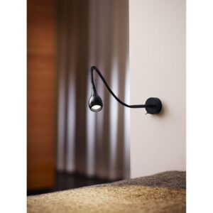 Nordlux Drop Φωτιστικό Τοίχου Μαύρο LED 3W 3000K –  320130