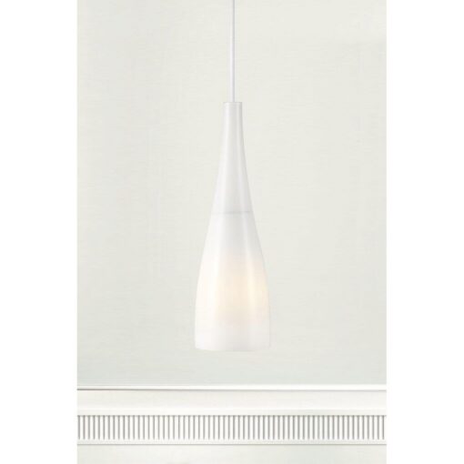 Nordlux Embla Κρεμαστό Οπάλ Λευκό E27  Γυάλινο –  45703001