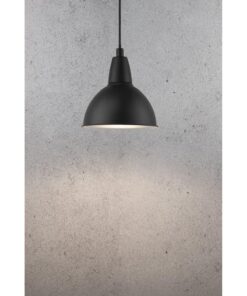 Κρεμαστό Φωτιστικό Nordlux Trude 1xE27 Μαύρου Χρώματος – 45713003