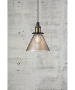 Nordlux Disa Κρεμαστό Μελί E27 Γυάλινο – 45823027