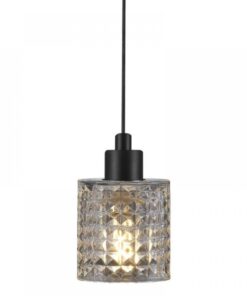 Nordlux Hollywood Κρεμαστό Clear E27 Γυάλινο/Μεταλλικό – 46483000