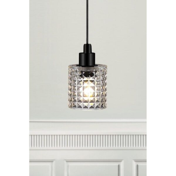 Nordlux Hollywood Κρεμαστό Clear E27  Γυάλινο/Μεταλλικό –  46483000