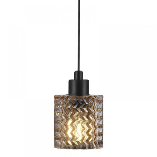 Nordlux Hollywood Κρεμαστό Μελί E27 Γυάλινο/Μεταλλικό – 46483027