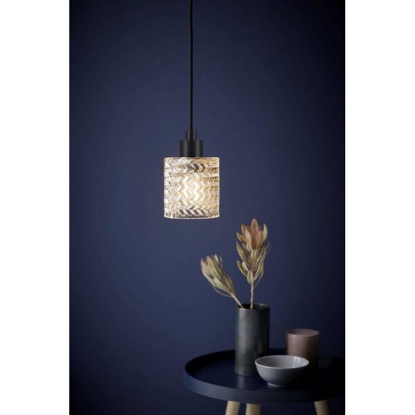 Nordlux Hollywood Κρεμαστό  Μελί E27  Γυάλινο/Μεταλλικό –  46483027