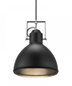 Nordlux Aslak Κρεμαστό Μαύρο E27 Μεταλλικό – 46553003